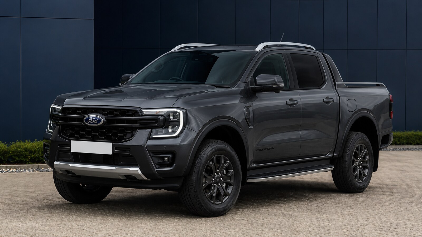 Ford Ranger Wildtrak 2.3 PHEV stock image